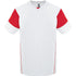 Russell Athletic Youth Mundo Jersey (322861-C), Color 'White/Scarlet/White'